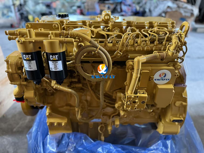 Tikras „Caterpillar C7.1“ variklio surinkimas - paruoštas išsiųsti!