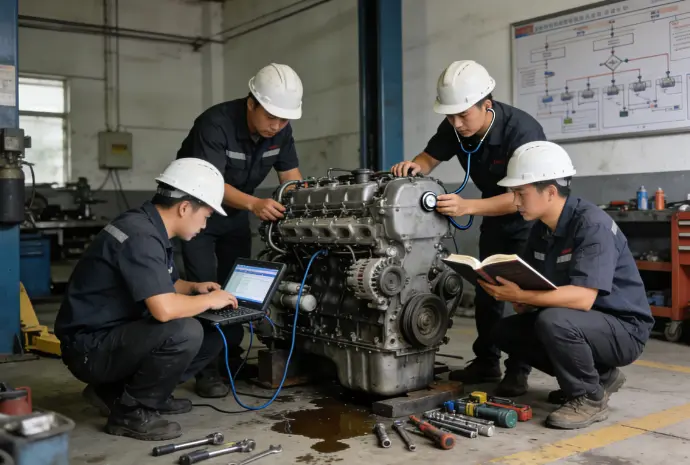 Neužsivedančio arba sunkiai paleidžiamo dyzelinio variklio trikčių šalinimas