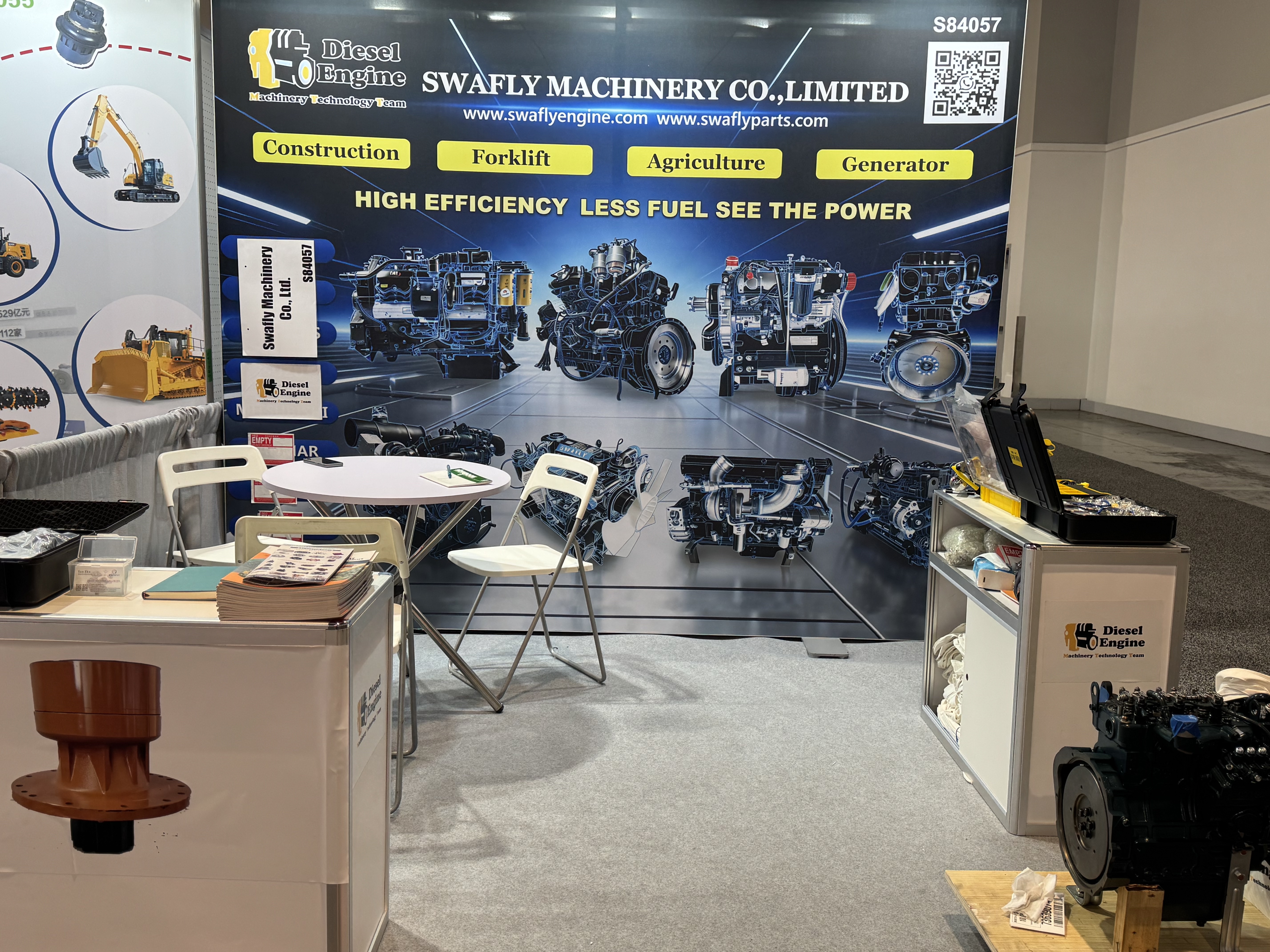 SWAFLY MACHINERY spindi CONEXPO-CON/AGG 2026 Las Vegase – didžiulė sėkmė!