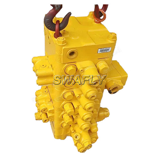 Komatsu PC130-7 PC130LC-7 PC130-7K ekskavatoriaus hidraulinio paskirstymo vožtuvo valdymo vožtuvas 723-56-11501